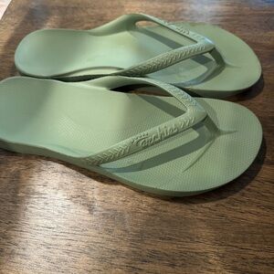 Archies Flip Flops Khaki Green